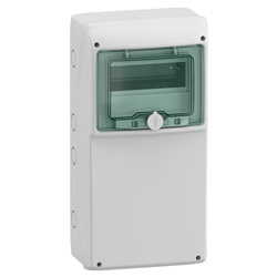 Quadro Kaedra IP65 8 moduli con pannello universale
