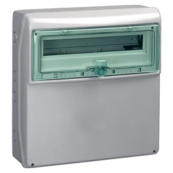 Quadro Mureva IP65 18+1 moduli con pannello universale per installazioni elettriche