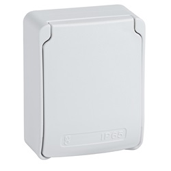 Presa da incasso 1 adattatore RJ45 Infra+