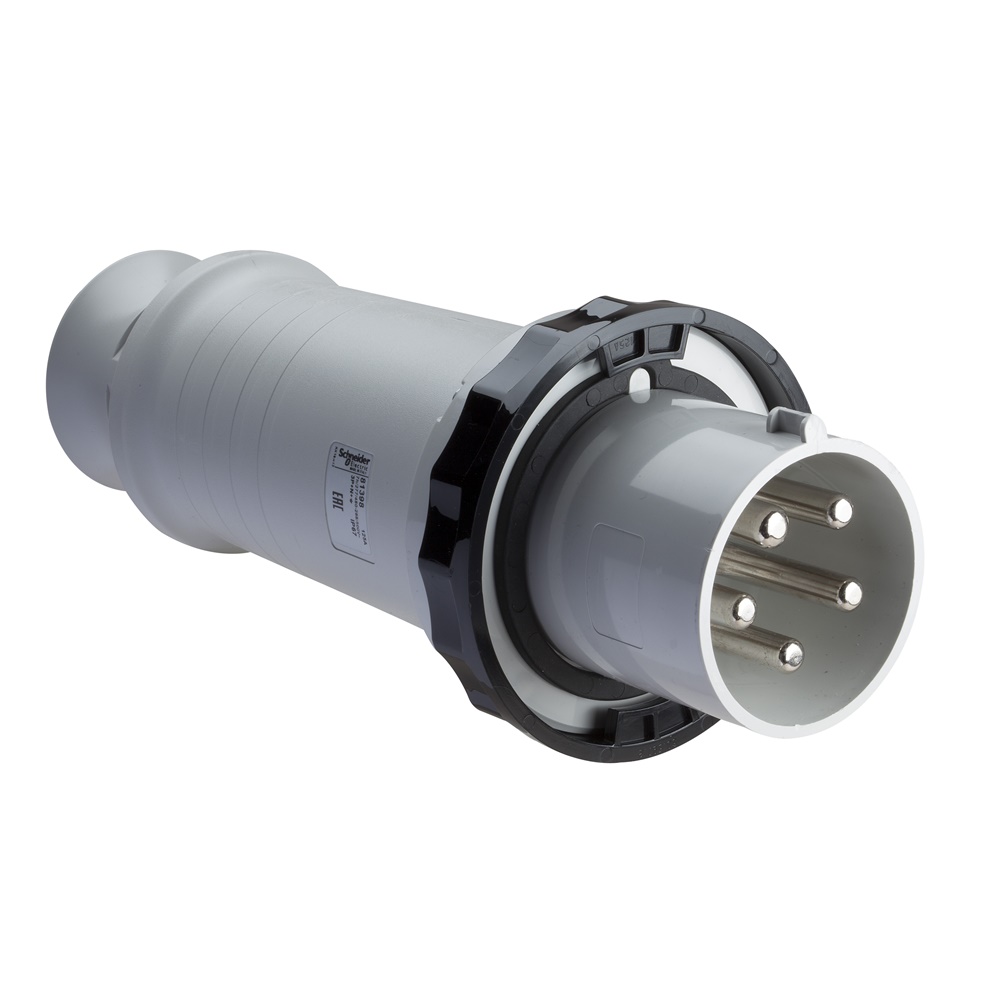 Spina mobile IP67 63A 500V 3 poli neutro terra industriale