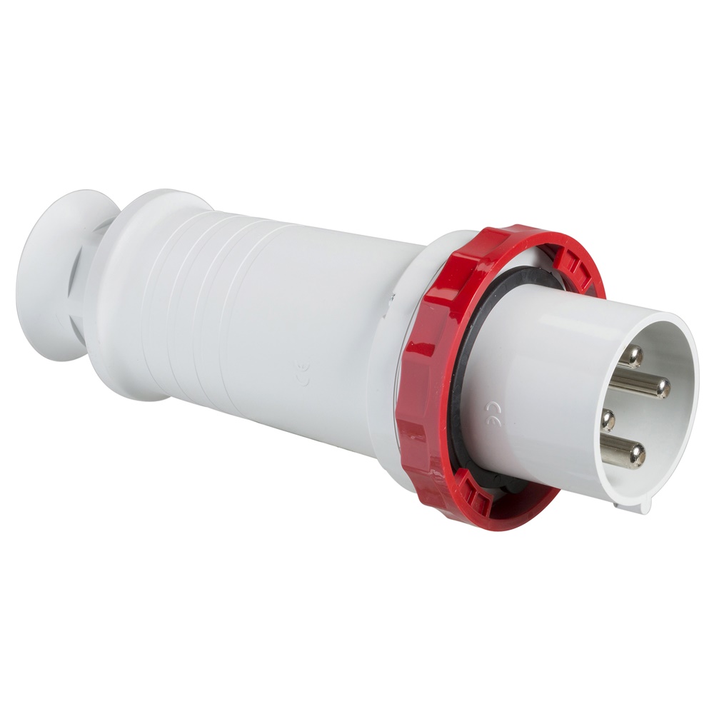 Spina mobile IP67 125A 380V 3 poli + terra per bassa tensione industriale