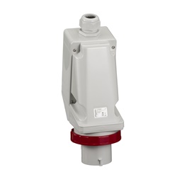 Spina fissa da parete IP67 63A 380V 3P+N+T per bassa tensione
