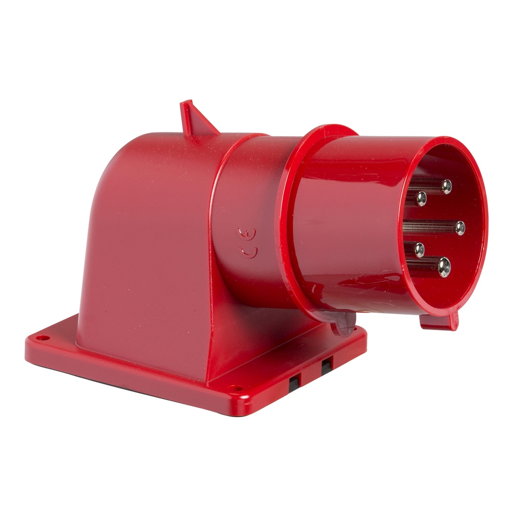 Spina fissa incasso IP44 32A 380V 3P+N+T uso BT industriale