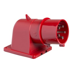 Spina fissa incasso IP44 32A 380V 3P+N+T uso BT industriale