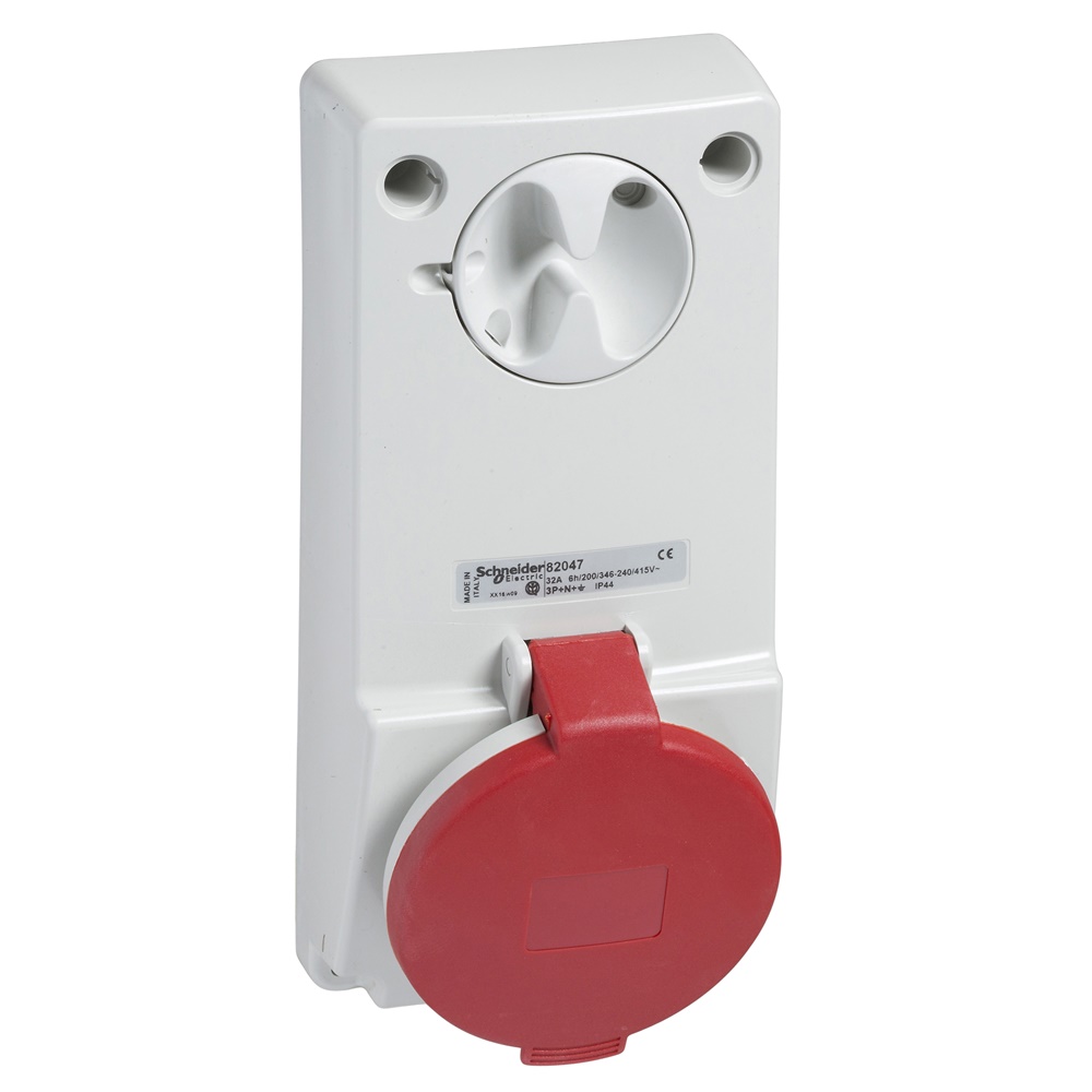 Presa da incasso interbloccata Unika IP44 16A 380V 3P+T
