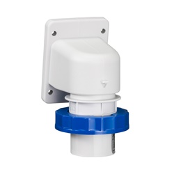 Spina fissa incasso IP67 16A 220V 2 poli + terra uso bassa tensione