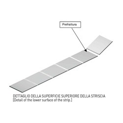 Striscia 6 moduli 105x15mm ST105W