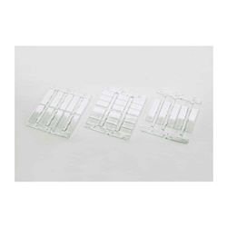 Vetrino protezione trasparente compatto 27x15 mm per componenti elettrici