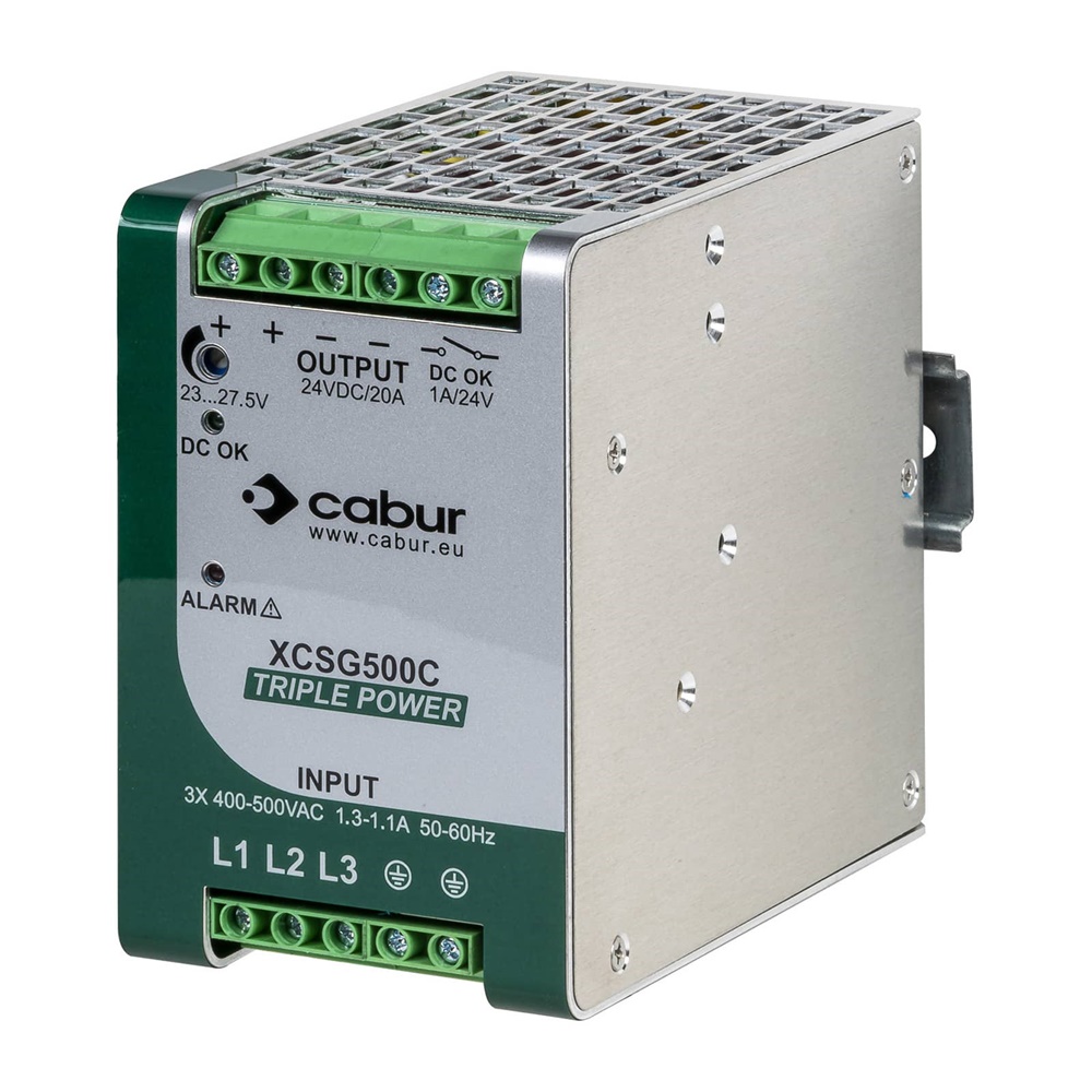 CSG500C Alimentatore Trifase/24VDC.20A
