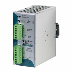 Alimentatore industriale compatto 24V DC 10A mono-bi-trifase per impianti elettrici professionali
