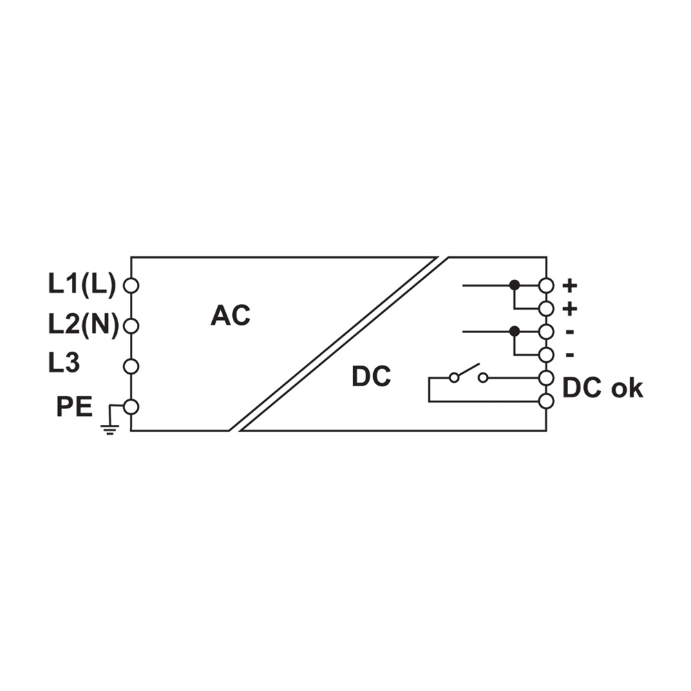 CSW481D Alimentatore 1-2 Trifase/48VDC