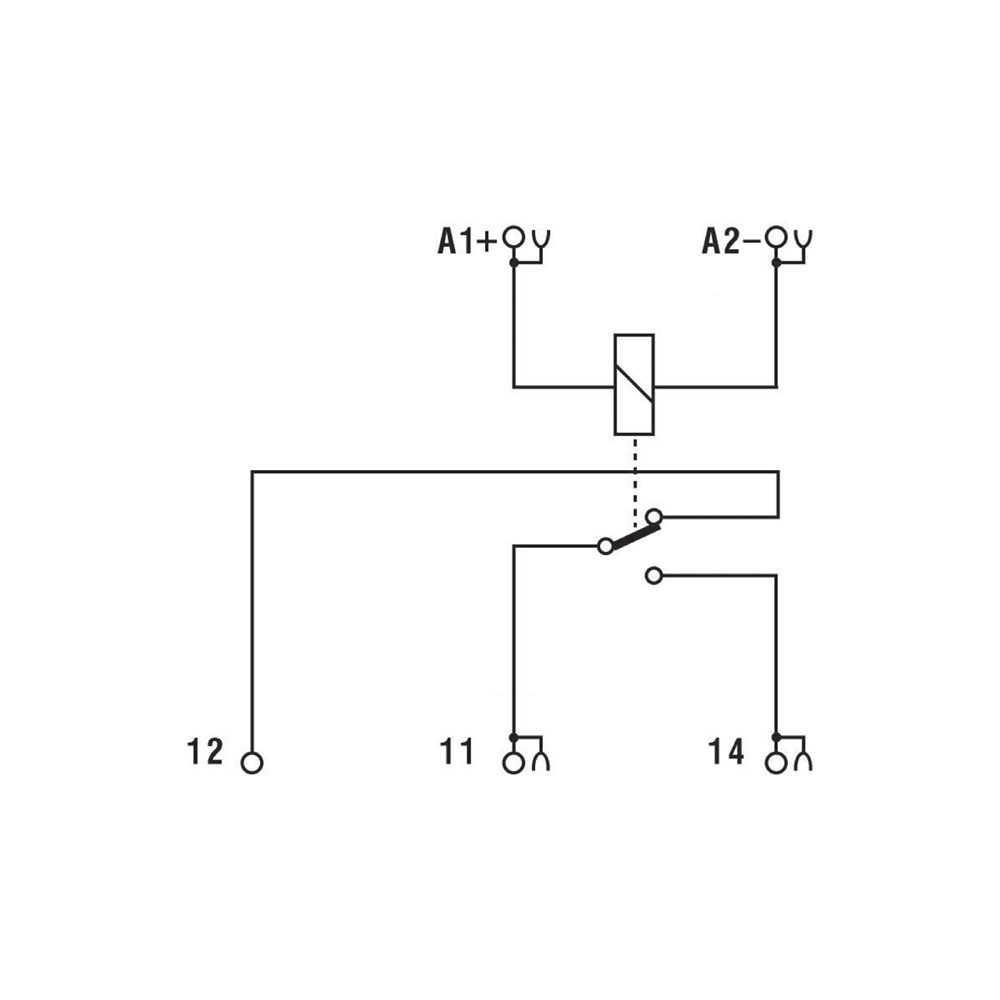 Rele elettromeccanico 24Vac/dc SPDT 6A vite estraibile per automazione
