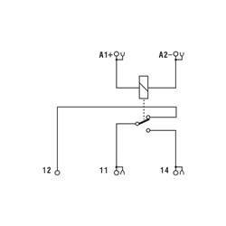 Rele elettromeccanico 24Vac/dc SPDT 6A vite estraibile per automazione