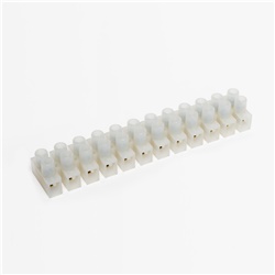 Morsettiera a vite 25mm² 12 poli per scatole di derivazione elettrica