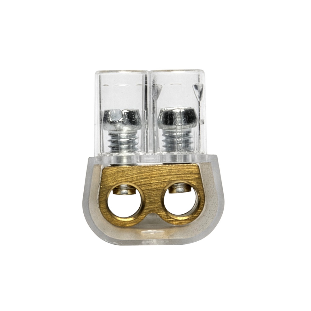 Morsetto a vite unipolare 2x25mm² per scatole di derivazione elettriche
