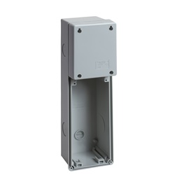 Base modulare 1 presa interbloccata Unika installazione elettrica professionale
