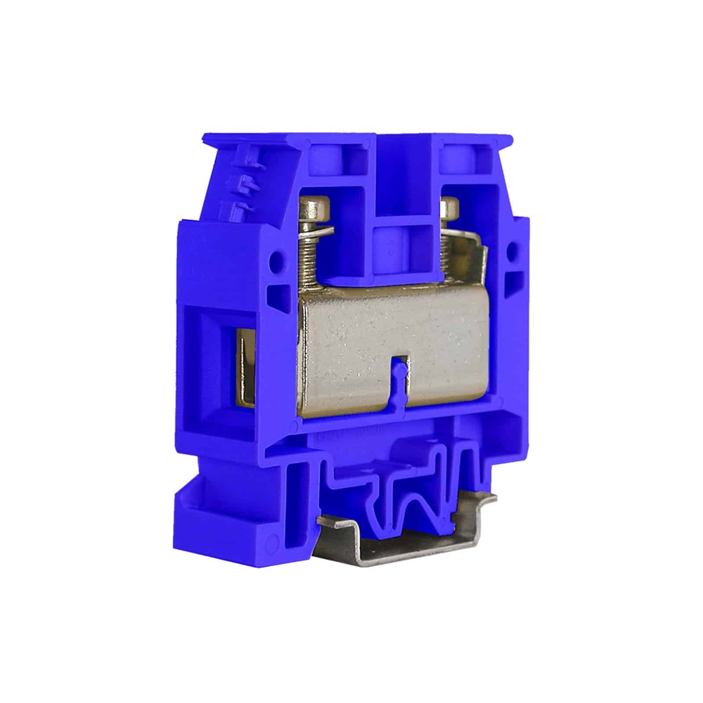 Morsetto a vite 50mm² 1-piano colore blu serie CBD per cablaggi elettrici