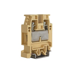 Morsetto passante a vite 16mm² beige serie CBD per collegamenti elettrici affidabili e montaggio rapido