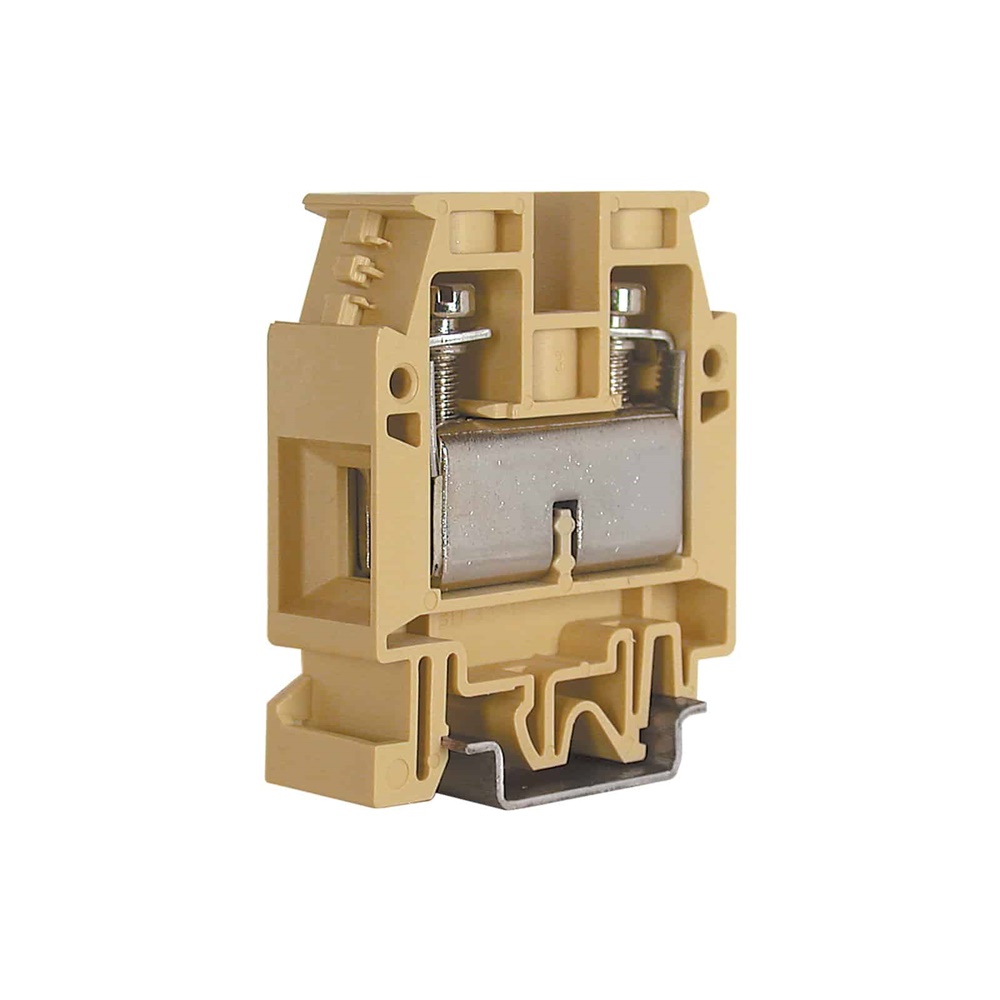 Morsetto passante a vite CBD.35 35mm² compatto resistente per impianti elettrici sicuri