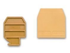 DSF4/PT   PIASTRINA TERMINALE BEIGE