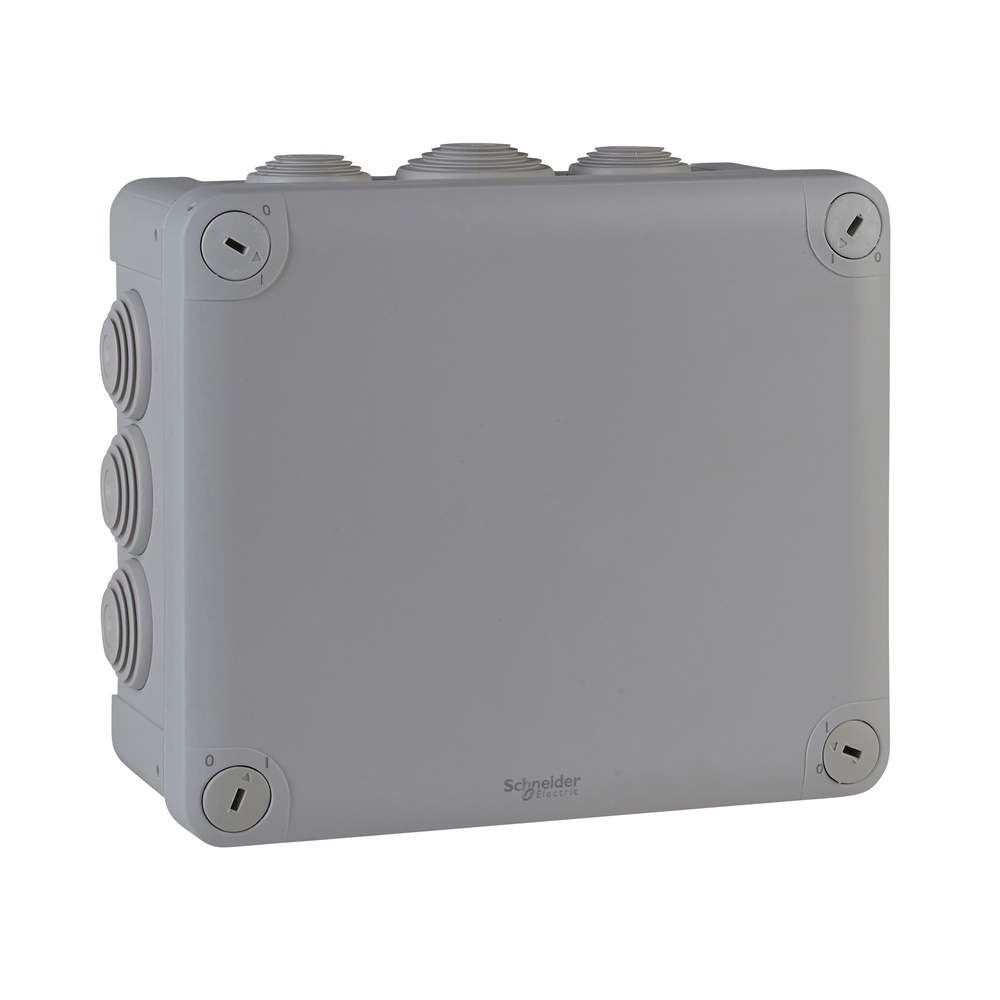 Scatola derivazione Mureva IP55 175x150x80 mm entrate stagne ABS per ambienti umidi e polverosi