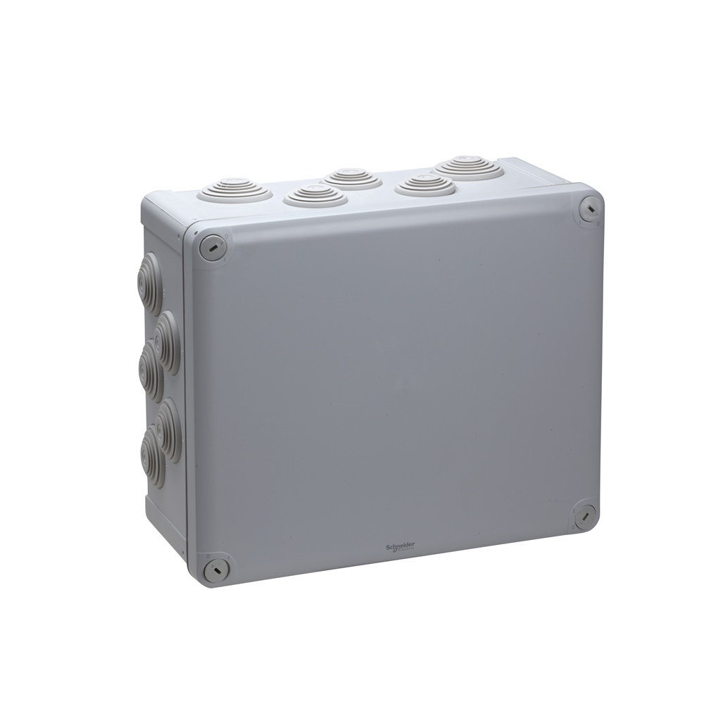Scatola derivazione Mureva IP55 275x225x120 mm entrate stagne parete resistente urti e fuoco