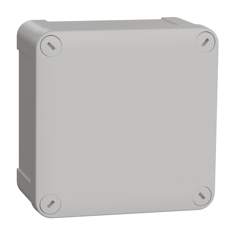 Scatola derivazione Mureva IP55 115x115x62 mm ABS resistente urti e umidità per ambienti industriali e domestici