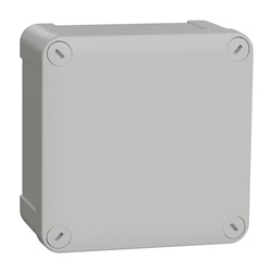 Scatola derivazione Mureva IP55 115x115x62 mm ABS resistente urti e umidità per ambienti industriali e domestici