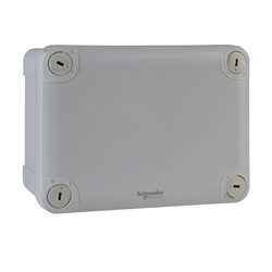 Scatola derivazione Mureva IP55 150x105x80 mm lati lisci ABS grigio per ambienti umidi e polverosi
