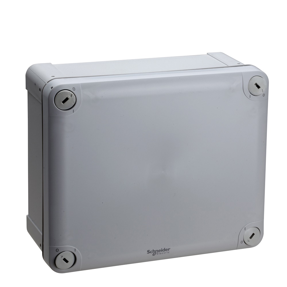 Scatola derivazione Mureva IP55 175x150x80 mm ABS resistente urti e fuoco ambienti umidi polverosi