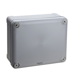 Scatola derivazione Mureva IP55 175x150x80 mm ABS resistente urti e fuoco ambienti umidi polverosi