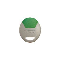 Carta standard formato porta-chiavi, FOB, verde