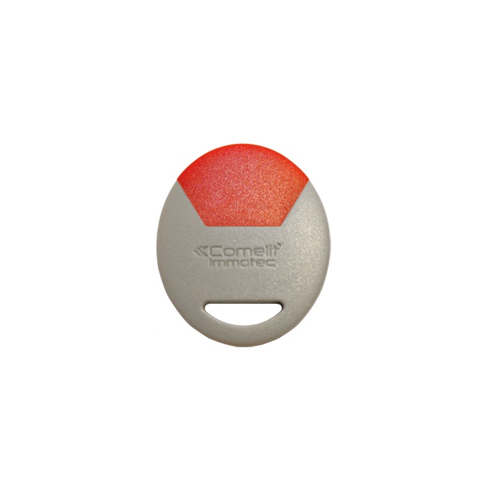 Carta standard formato porta-chiavi, FOB, rosso