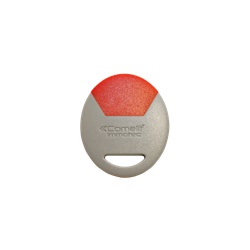 Carta standard formato porta-chiavi, FOB, rosso