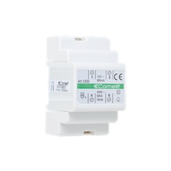 Trasformatore DIN 3 moduli 15 VA 230 V AC / 12 V AC uso continuo