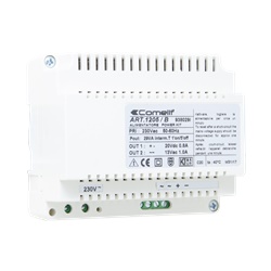 Alimentatore doppia uscita 12VAC-20VDC, posto esterno/monitor, ingresso 230VAC