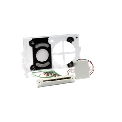 Serie Ikall - Accessorio montaggio gruppi audio/video su monoplacca, riduttore tensione integrato