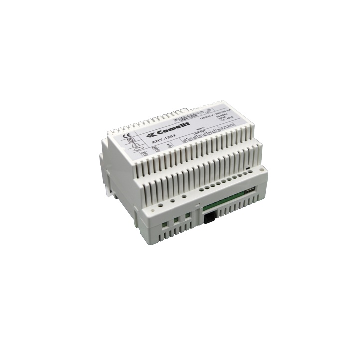 Interfaccia espansione per 8 utenti simultanei, sistema Simplebus 1 e 2, DIN 6 moduli