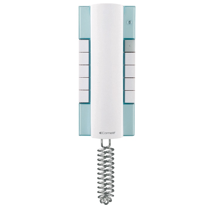 Serie Style - Citofono Elegance, sistema Simplebus 2, espandibile 6 pulsanti + 3 LED