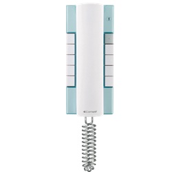 Serie Style - Citofono con chiamata elettronica, sistema ViP, 9 pulsanti configurabili, LED segnalazione, privacy