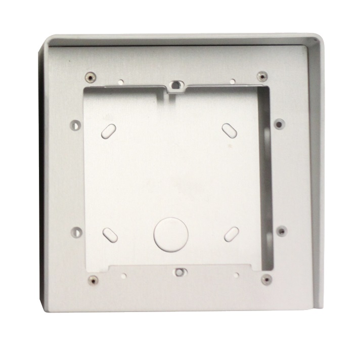 Serie Ikall - Custodia antipioggia alluminio anodizzato 1 modulo, 154x152x85mm
