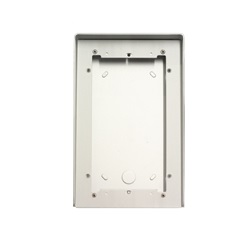 Serie Ikall - Custodia antipioggia alluminio anodizzato 2 moduli, 154x242x85mm