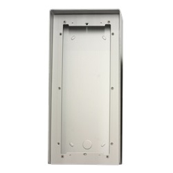 Serie Ikall - Custodia antipioggia alluminio anodizzato 3 moduli, 154x332x85mm