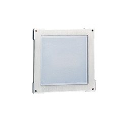 Serie Vandalcom - Modulo segnalazioni/portanomi, acciaio inox 2,5mm, cartoncino 12 nomi