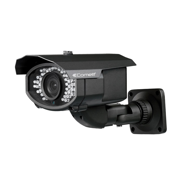 Telecamera IP bullet a colori Full HD 1080p, ottica varifocale 2.8-12mm, IR 50m, contenitore waterproof IP66, compatibile ONVIF