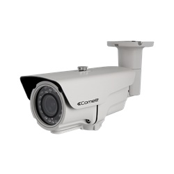 Serie Next - Telecamera IP bullet 8MP, ottica fissa 2.8mm, LED IR 50m, analisi video, slot SD, alluminio IP67, 12V e PoE, ONVIF
