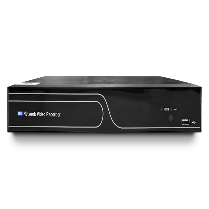 Videoregistratore di rete NVR 8 canali IP 5MP, 4 porte PoE, HDD 1TB, compatibile ONVIF 2.2