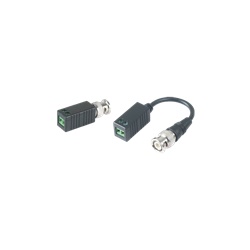 Kit ricetrasmettitore passivo per cavo UTP, conversione segnale video su CAT5, connettori BNC, terminali a vite