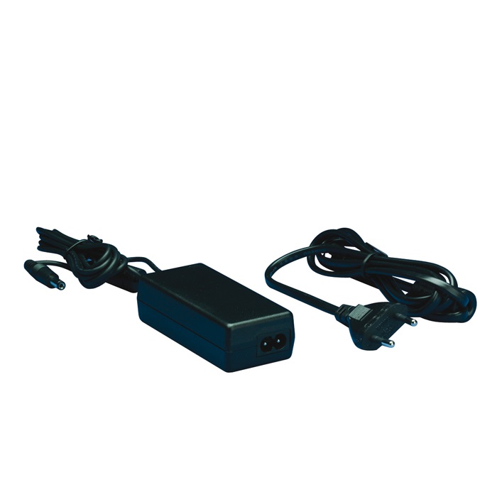 Alimentatore a spina, ingresso 100-240VAC, uscita 12VDC 2.5A, connettore jack