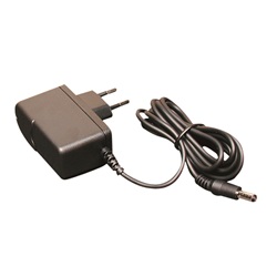 Alimentatore a spina 100-240VAC, uscita 12VDC 0.7A, connettore jack